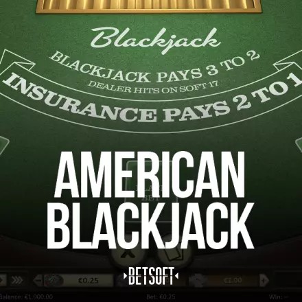 American Blackjack by Betsoft Gaming, showcased at crownjewelz.fyi – game logo
