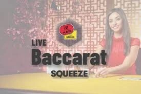 Enjoy Baccarat Squeeze by Evolution – logo hosted on crownjewelz.fyi