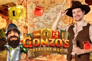 Try Gonzo's Treasure Map slot by Evolution on crownjewelz.fyi – logo image