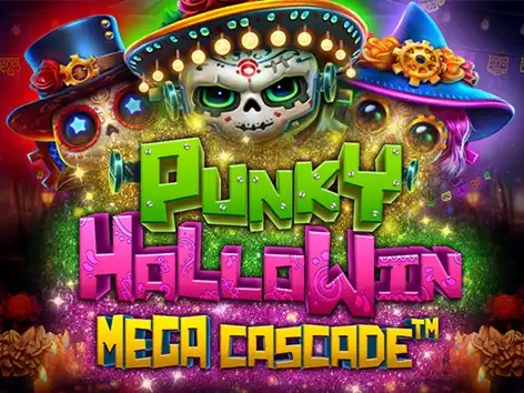 Slots logo of Punky HalloWIN from Jili Games at CrownJewelz