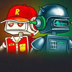 Crash Games logo of Robospin from BGAMING at CrownJewelz
