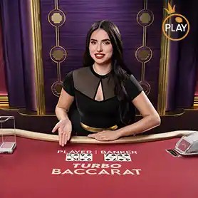 Turbo Baccarat casino game by Pragmatic Play – featured logo at CrownJewelz